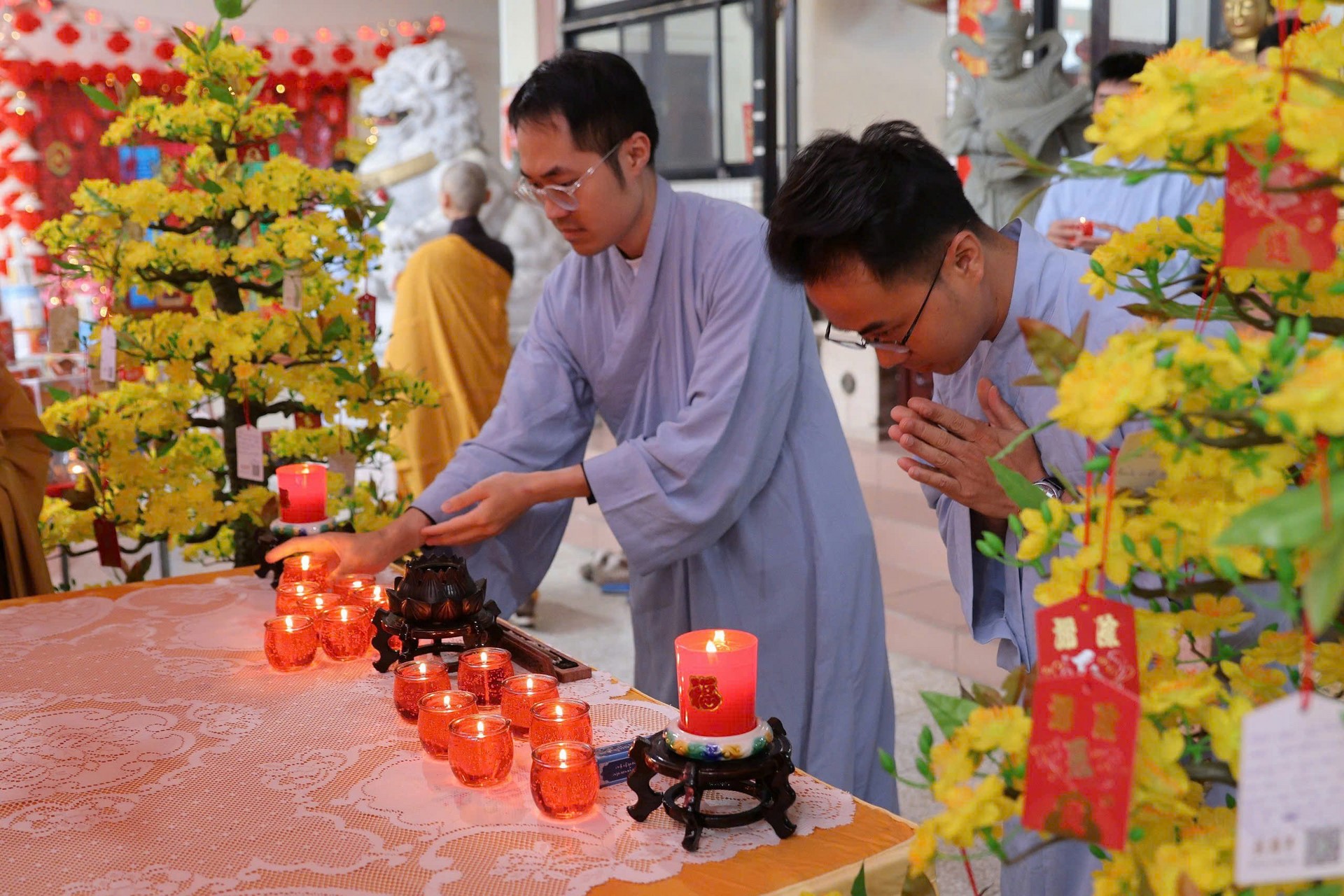 Chùa Linh Ẩn – Đài Loan: Đại lễ Cầu an đầu năm