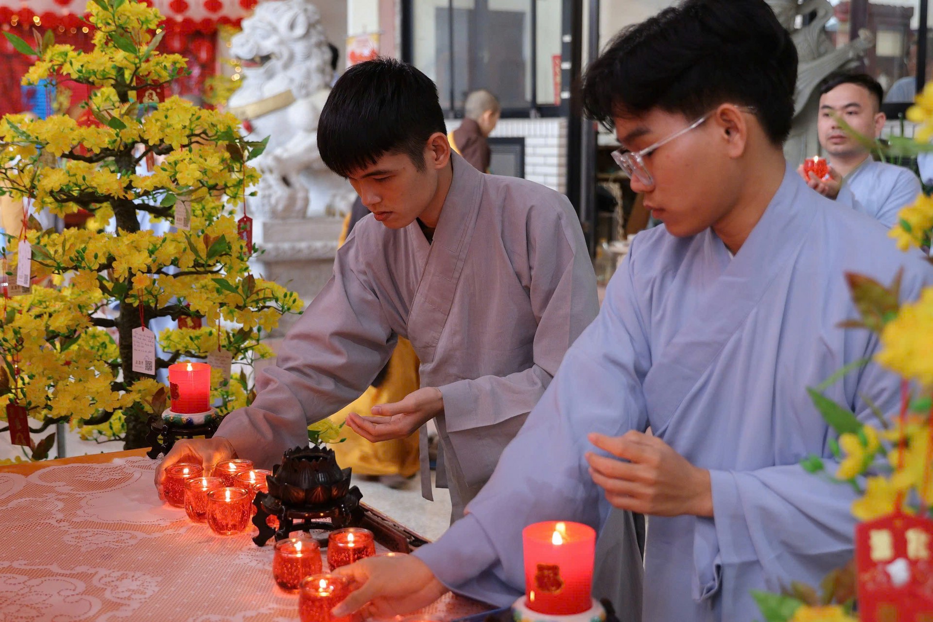 Chùa Linh Ẩn – Đài Loan: Đại lễ Cầu an đầu năm