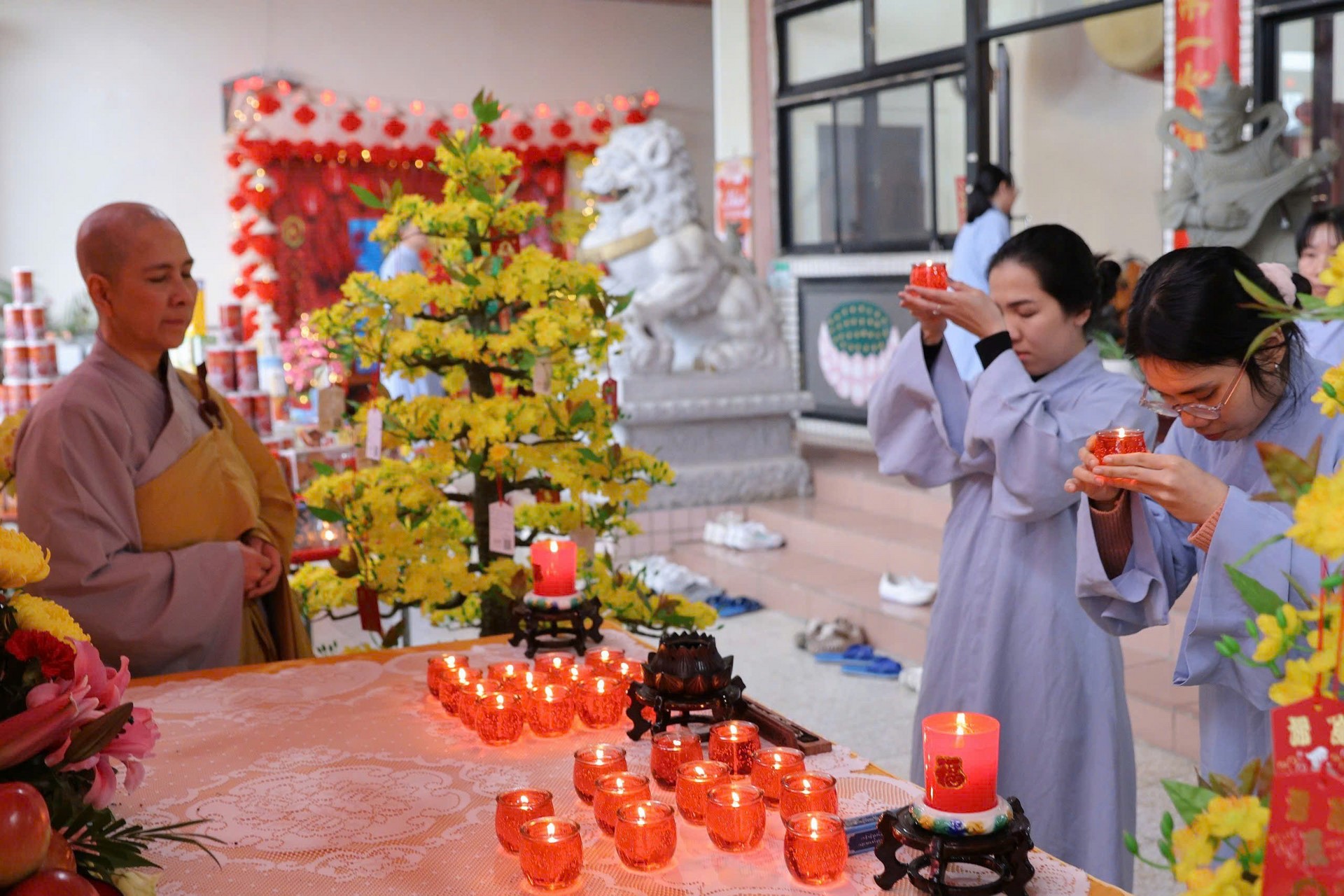 Chùa Linh Ẩn – Đài Loan: Đại lễ Cầu an đầu năm