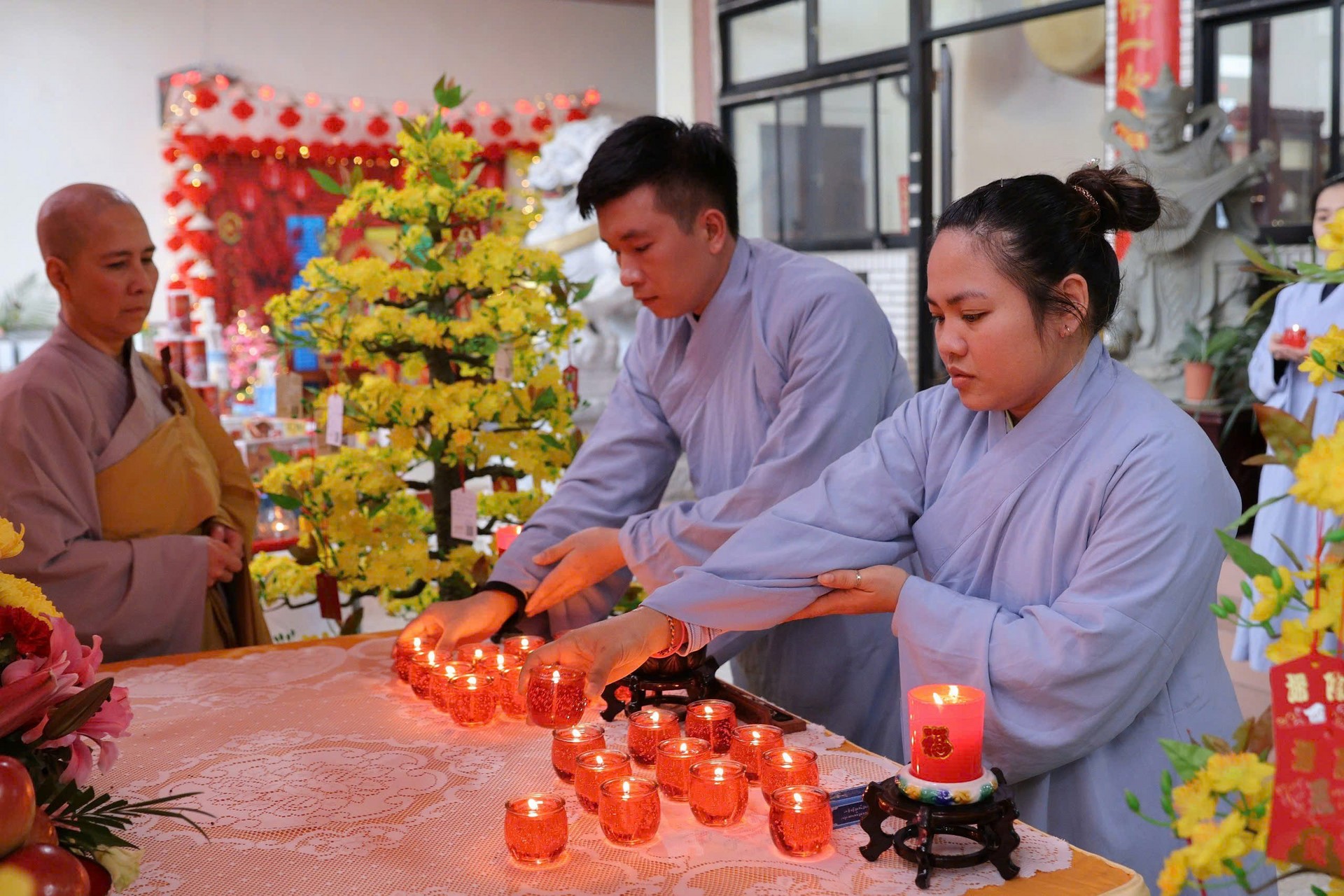 Chùa Linh Ẩn – Đài Loan: Đại lễ Cầu an đầu năm