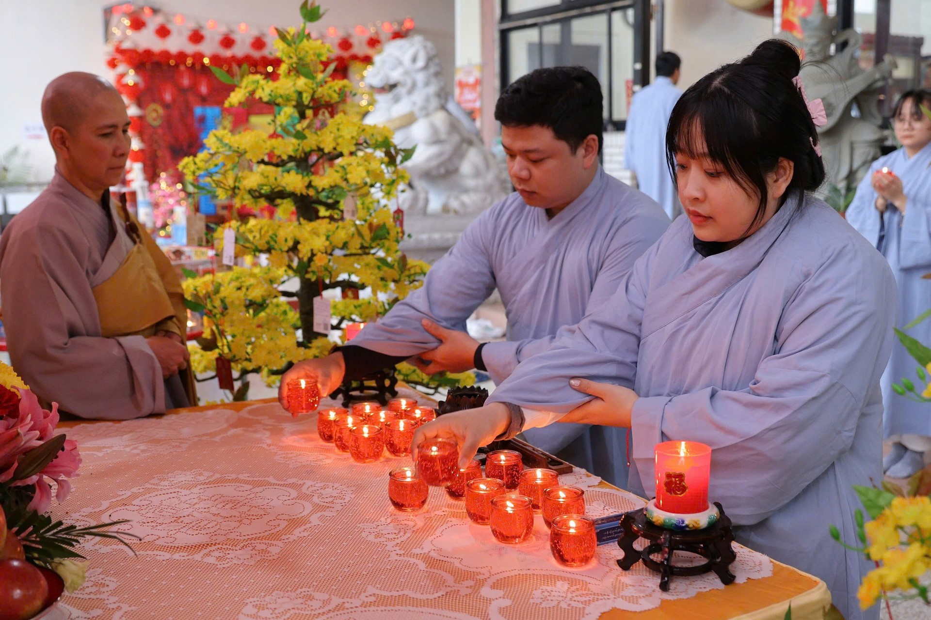 Chùa Linh Ẩn – Đài Loan: Đại lễ Cầu an đầu năm