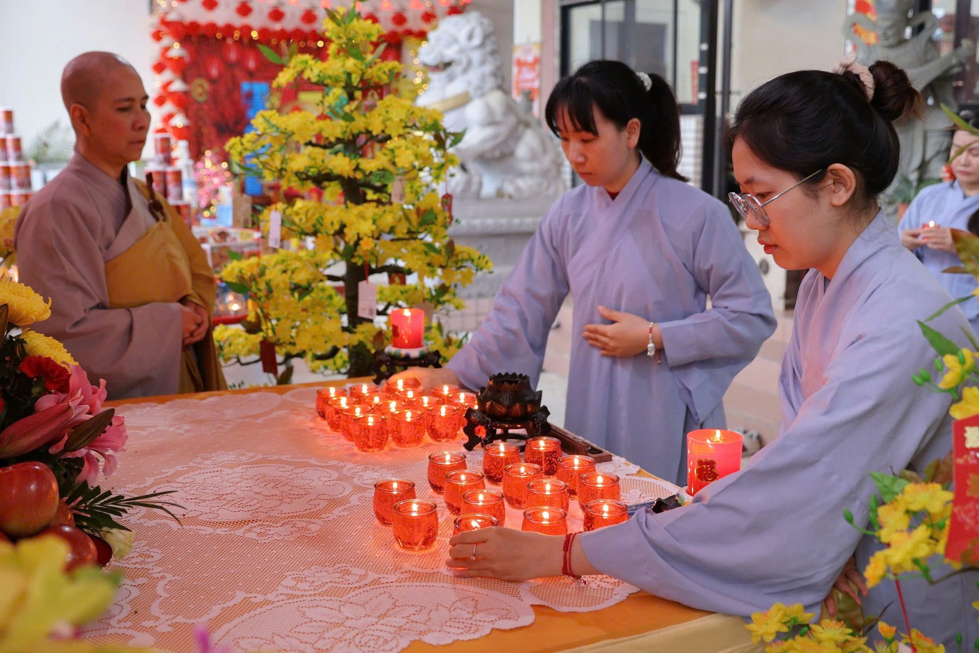 Chùa Linh Ẩn – Đài Loan: Đại lễ Cầu an đầu năm