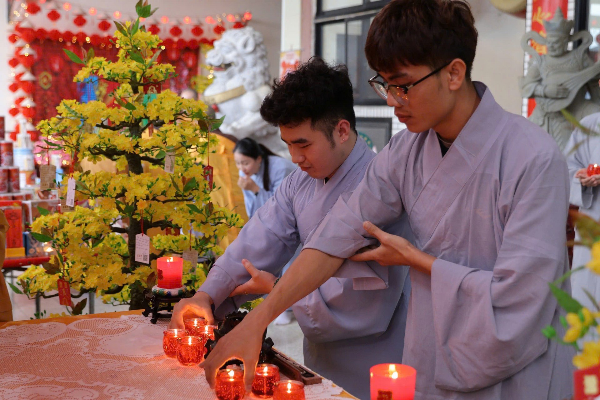 Chùa Linh Ẩn – Đài Loan: Đại lễ Cầu an đầu năm