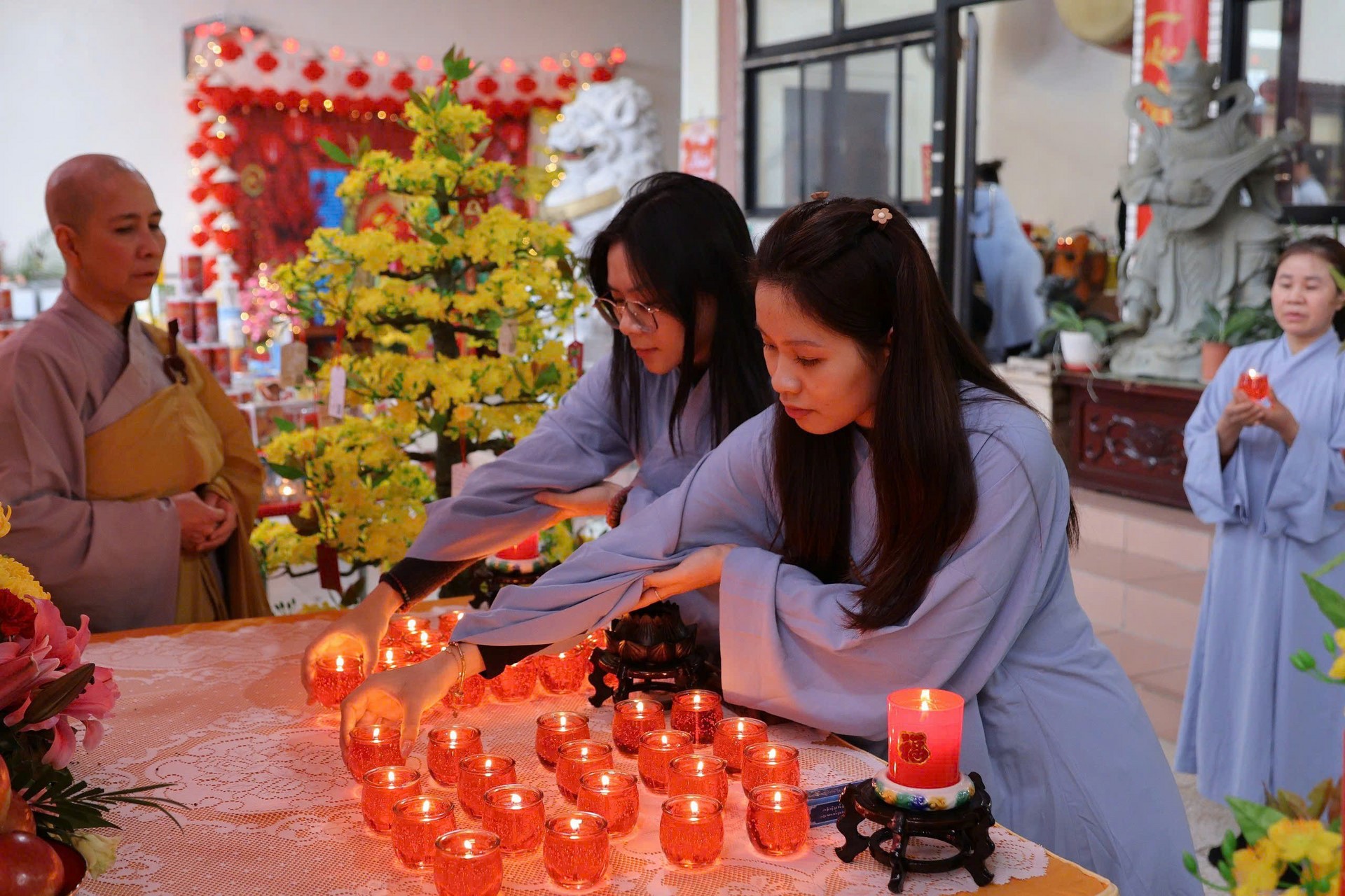 Chùa Linh Ẩn – Đài Loan: Đại lễ Cầu an đầu năm