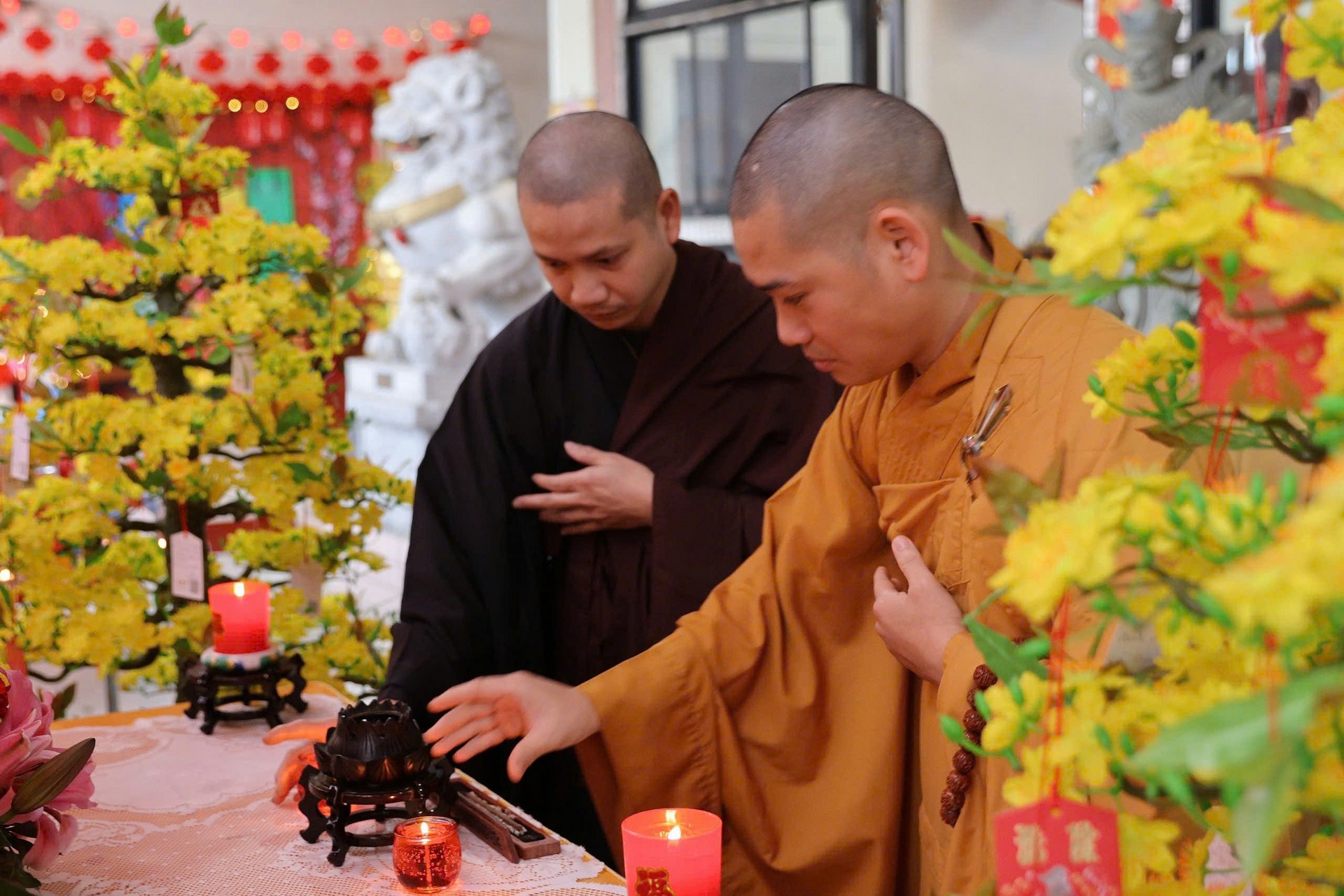 Chùa Linh Ẩn – Đài Loan: Đại lễ Cầu an đầu năm