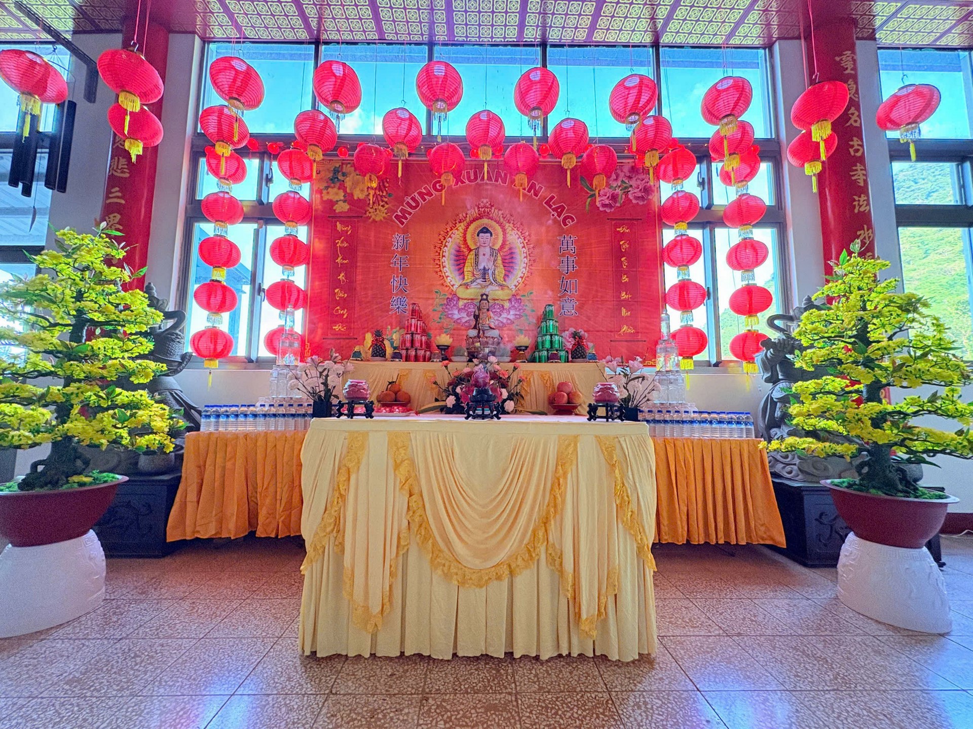 Chùa Linh Ẩn – Đài Loan: Đại lễ Cầu an đầu năm