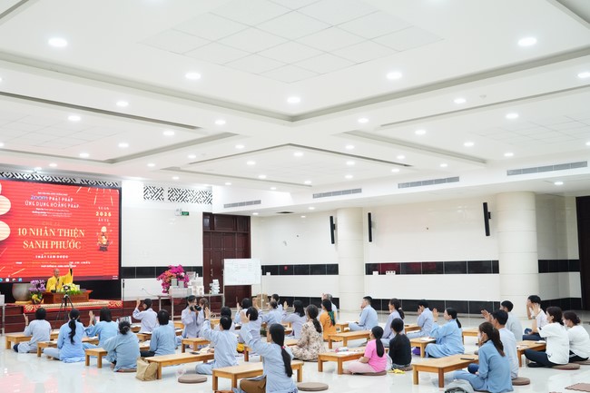 Lớp “Phật Pháp Ứng Dụng Hoằng Pháp”: Tu học giáo lí  3 ngày đầu xuân Ất Tỵ 2025