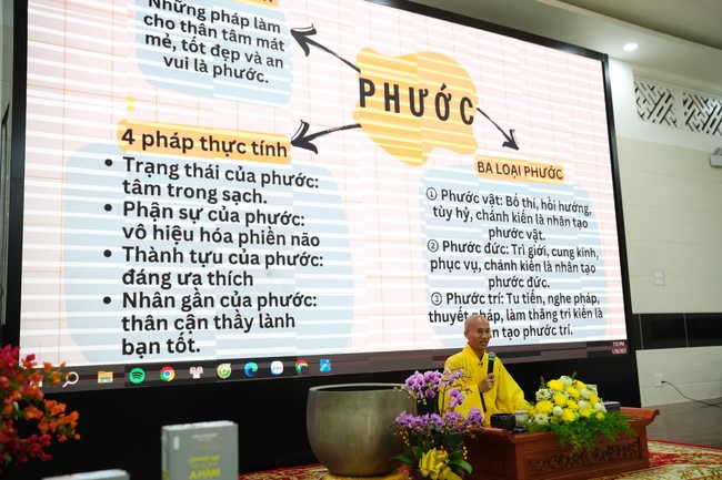 Lớp “Phật Pháp Ứng Dụng Hoằng Pháp”: Tu học giáo lí  3 ngày đầu xuân Ất Tỵ 2025