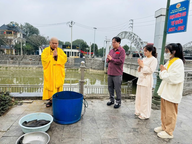 Chùa Đống Cao – Thanh Hoá: Lễ sám hối 30/01; Lễ phóng sinh và tặng cơm chay tại Bệnh viện đa khoa Nga Sơn