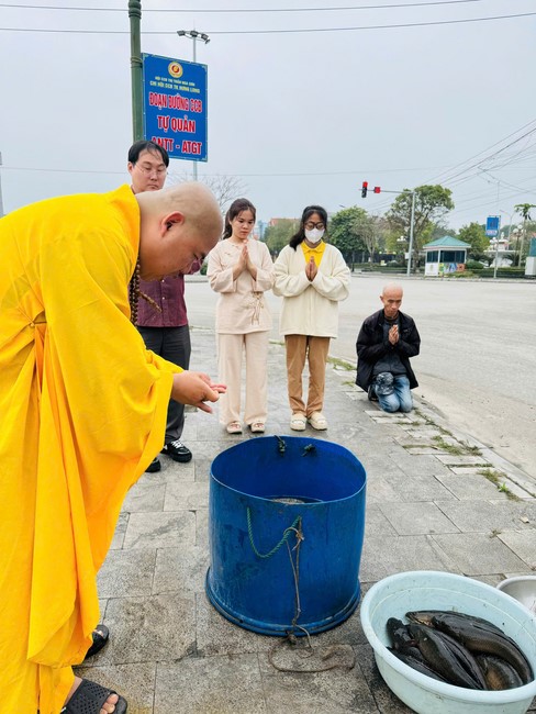 Chùa Đống Cao – Thanh Hoá: Lễ sám hối 30/01; Lễ phóng sinh và tặng cơm chay tại Bệnh viện đa khoa Nga Sơn