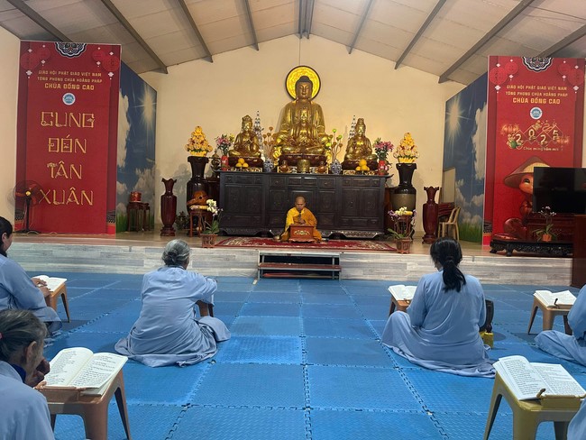 Chùa Đống Cao – Thanh Hoá: Lễ sám hối 30/01; Lễ phóng sinh và tặng cơm chay tại Bệnh viện đa khoa Nga Sơn