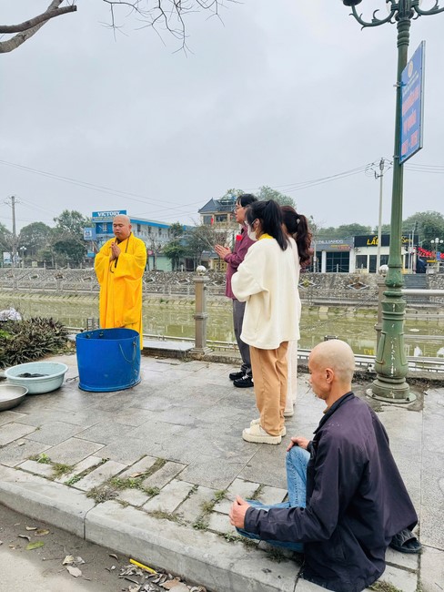 Chùa Đống Cao – Thanh Hoá: Lễ sám hối 30/01; Lễ phóng sinh và tặng cơm chay tại Bệnh viện đa khoa Nga Sơn