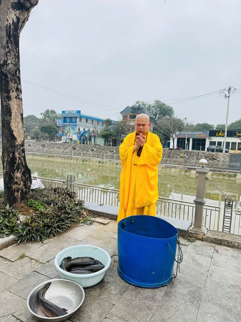 Chùa Đống Cao – Thanh Hoá: Lễ sám hối 30/01; Lễ phóng sinh và tặng cơm chay tại Bệnh viện đa khoa Nga Sơn