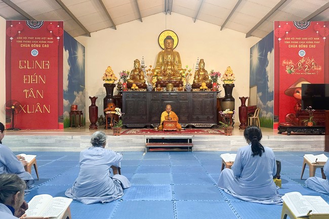 Chùa Đống Cao – Thanh Hoá: Lễ sám hối 30/01; Lễ phóng sinh và tặng cơm chay tại Bệnh viện đa khoa Nga Sơn