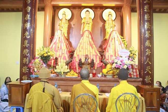 Chùa Tiêu Dao: Lễ an vị tượng Tam Tổ Trúc Lâm