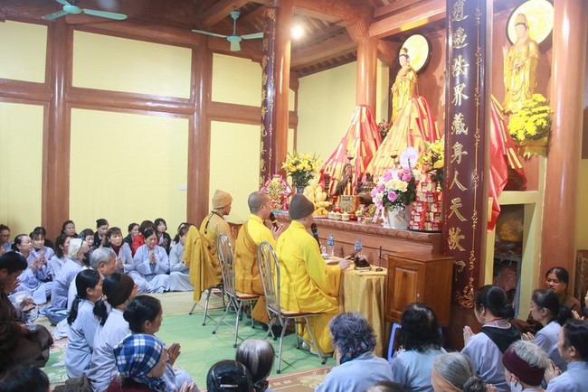 Chùa Tiêu Dao: Lễ an vị tượng Tam Tổ Trúc Lâm