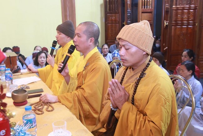 Chùa Tiêu Dao: Lễ an vị tượng Tam Tổ Trúc Lâm