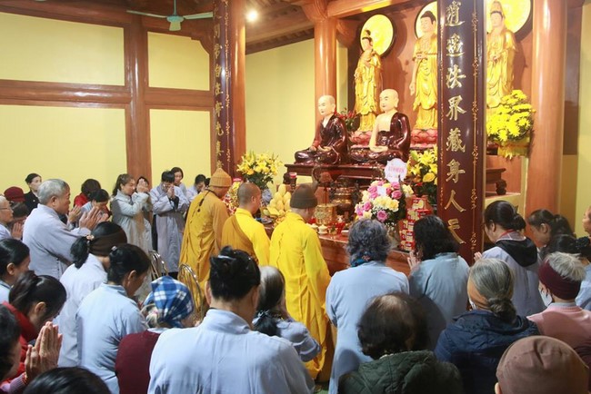 Chùa Tiêu Dao: Lễ an vị tượng Tam Tổ Trúc Lâm