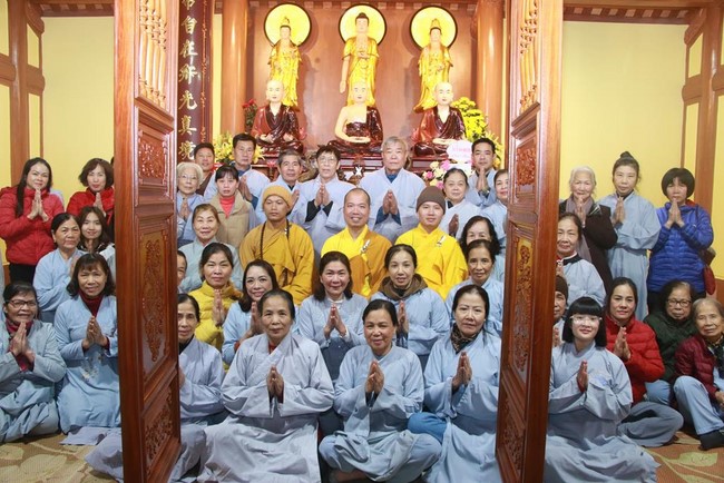 Chùa Tiêu Dao: Lễ an vị tượng Tam Tổ Trúc Lâm