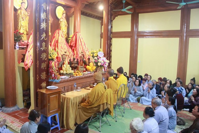 Chùa Tiêu Dao: Lễ an vị tượng Tam Tổ Trúc Lâm