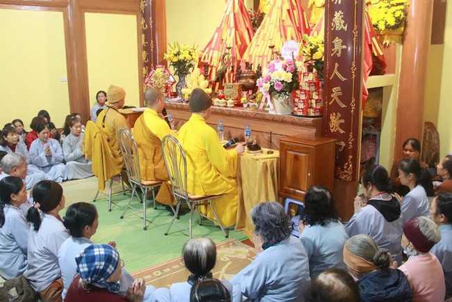 Chùa Tiêu Dao: Lễ an vị tượng Tam Tổ Trúc Lâm