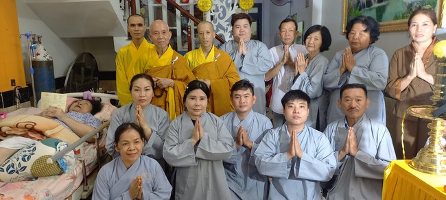 Ban Từ Thiện: Lễ Quy y Tam Bảo tại Trung Mỹ Tây, quận 12