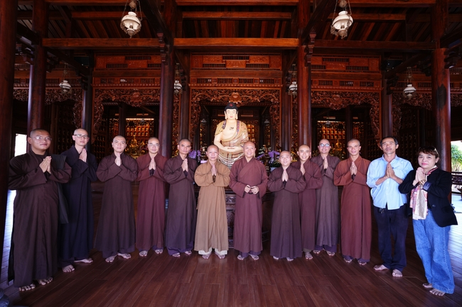 Buddhist trip to visit some branches in the Central Highlands provinces