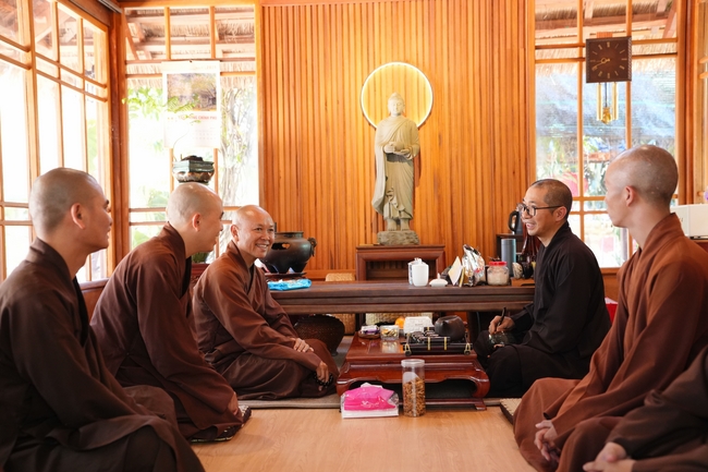 Buddhist trip to visit some branches in the Central Highlands provinces