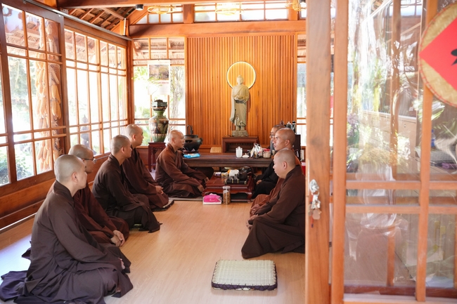 Buddhist trip to visit some branches in the Central Highlands provinces