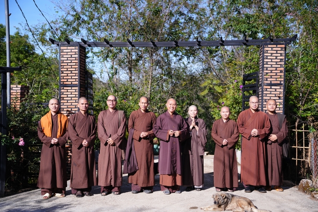 Buddhist trip to visit some branches in the Central Highlands provinces