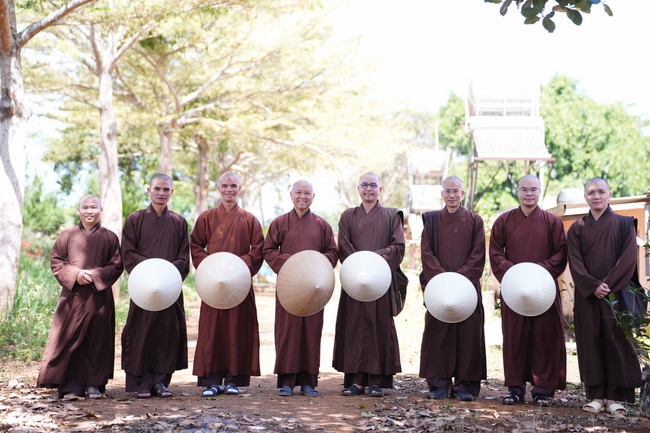 Buddhist trip to visit some branches in the Central Highlands provinces