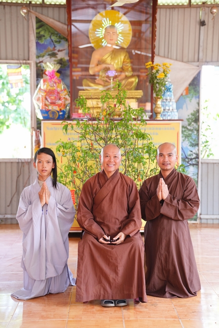 Buddhist trip to visit some branches in the Central Highlands provinces