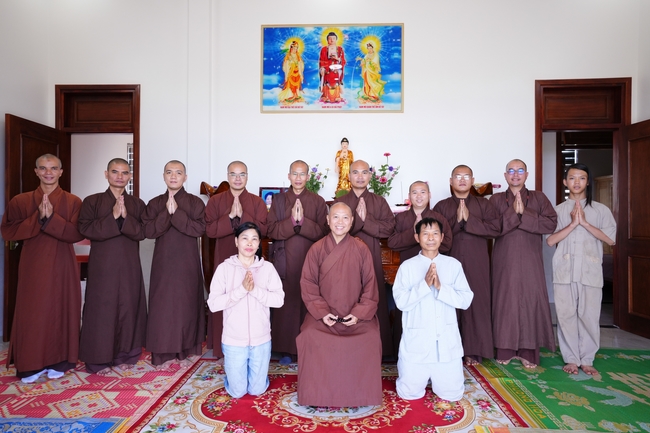 Buddhist trip to visit some branches in the Central Highlands provinces