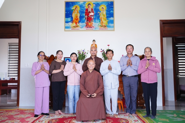 Buddhist trip to visit some branches in the Central Highlands provinces