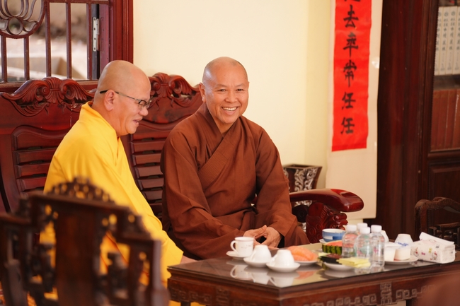 Buddhist trip to visit some branches in the Central Highlands provinces