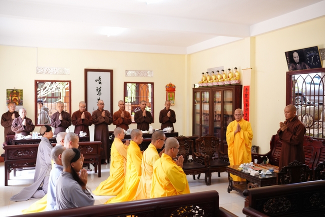 Buddhist trip to visit some branches in the Central Highlands provinces