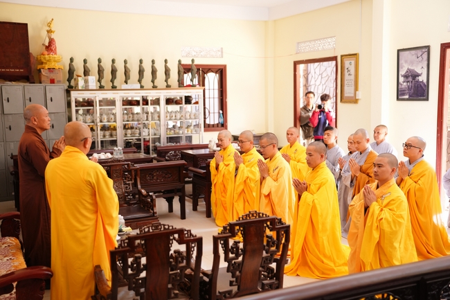 Buddhist trip to visit some branches in the Central Highlands provinces