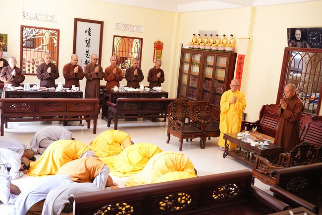 Buddhist trip to visit some branches in the Central Highlands provinces