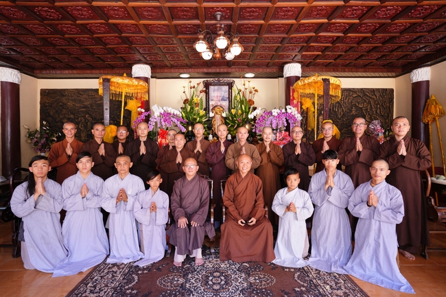 Buddhist trip to visit some branches in the Central Highlands provinces