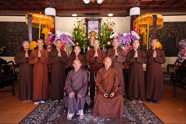 Buddhist trip to visit some branches in the Central Highlands provinces