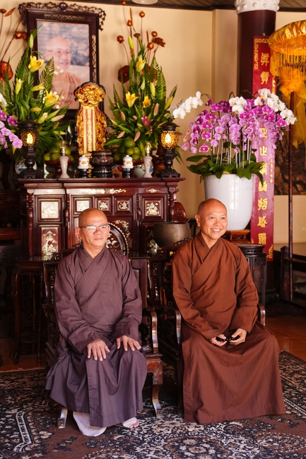 Buddhist trip to visit some branches in the Central Highlands provinces
