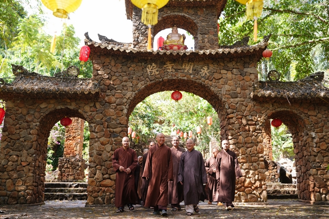 Buddhist trip to visit some branches in the Central Highlands provinces