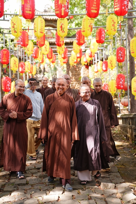 Buddhist trip to visit some branches in the Central Highlands provinces