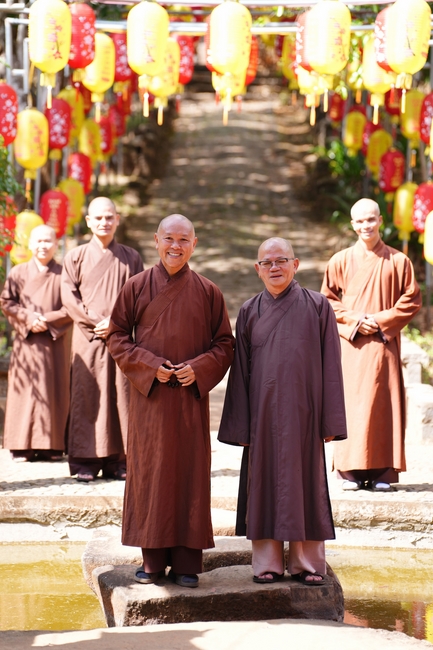 Buddhist trip to visit some branches in the Central Highlands provinces