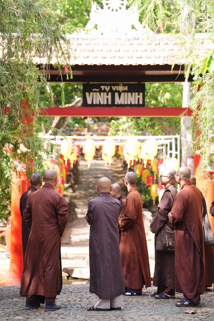 Buddhist trip to visit some branches in the Central Highlands provinces