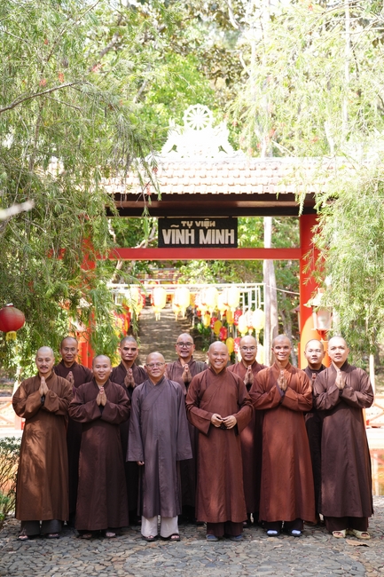Buddhist trip to visit some branches in the Central Highlands provinces