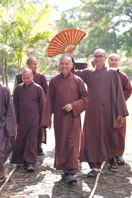 Buddhist trip to visit some branches in the Central Highlands provinces