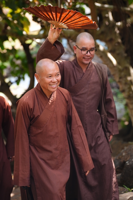 Buddhist trip to visit some branches in the Central Highlands provinces