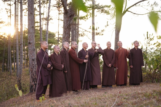 Buddhist trip to visit some branches in the Central Highlands provinces