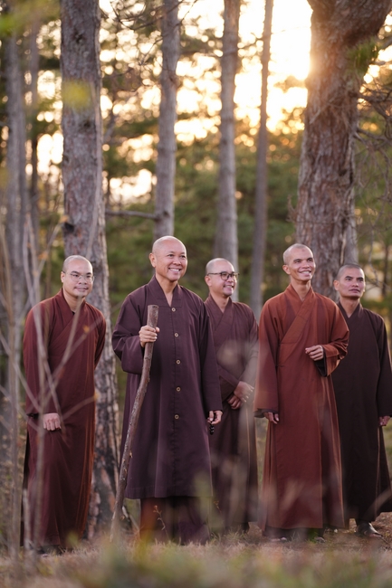 Buddhist trip to visit some branches in the Central Highlands provinces